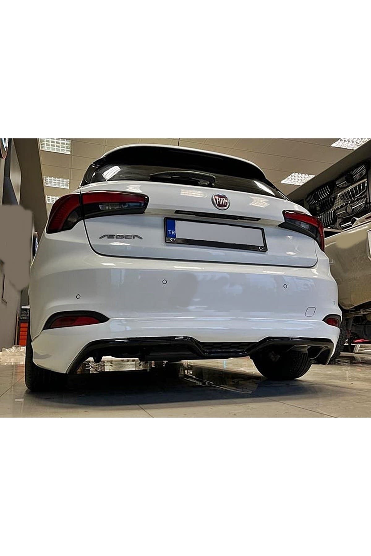 FİAT EGEA HB ARKA TAMPON EKİ - BOYASIZ