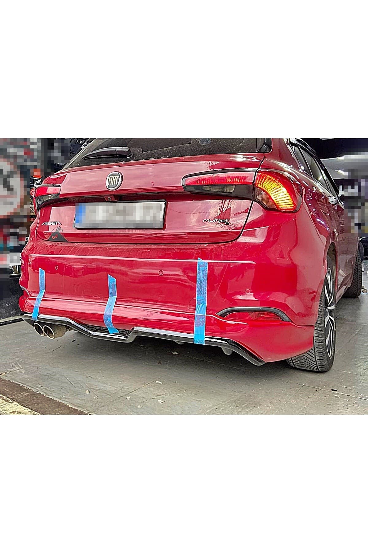 FİAT EGEA HB ARKA TAMPON EKİ - BOYASIZ - Thumbnail 3