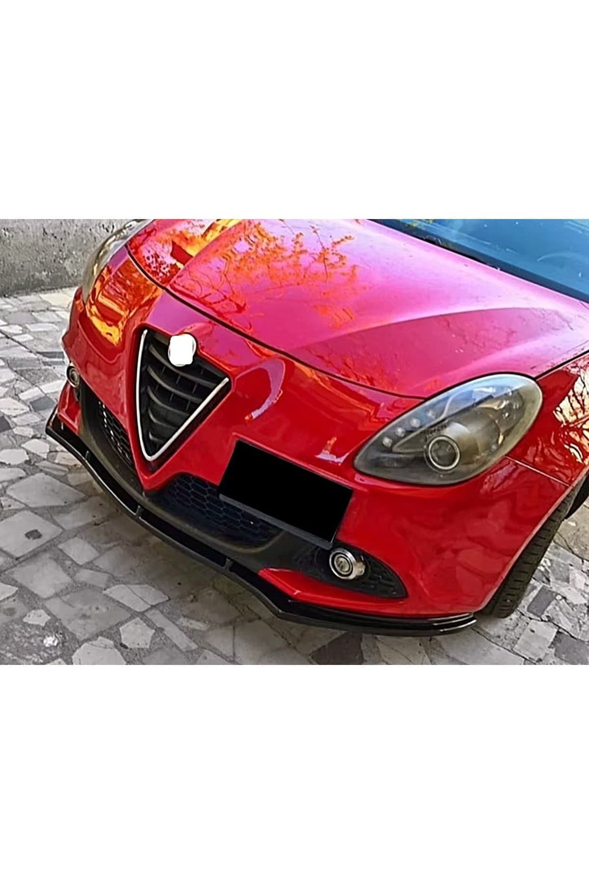 ALFA ROMEO GİULİETTA ÖN TAMPON ALT LİP - PLASTİK - PARLAK SİYAH