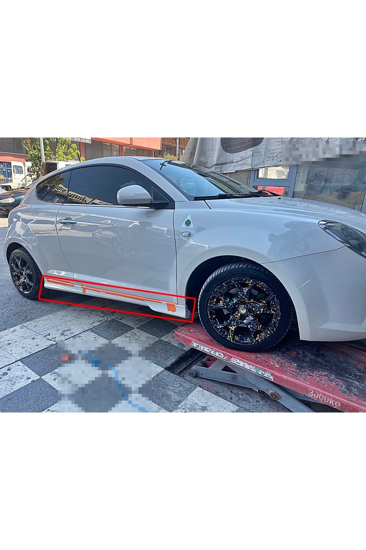 ALFA ROMEO MTO MARŞPİYEL TAKIMI - FİBERGLAS - BOYASIZ