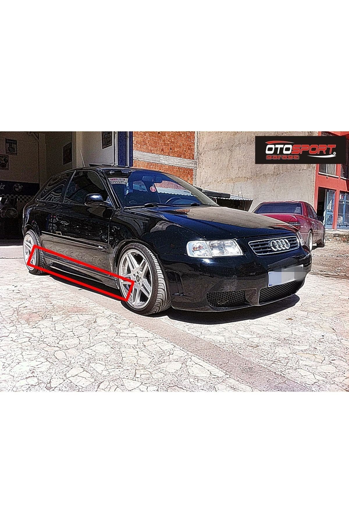 AUDI A3 8L X MARŞPIYEL TAKIMI SAĞ SOL FIBERGLASS BOYASIZ - Image 1