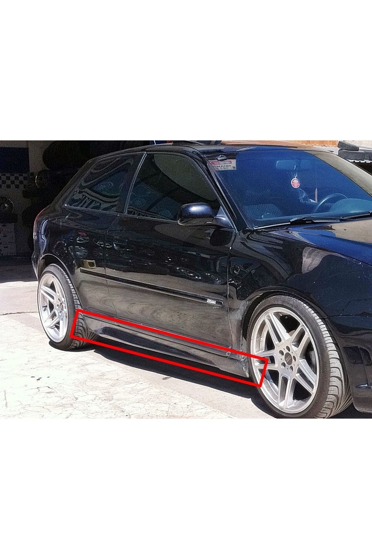 AUDI A3 8L X MARŞPIYEL TAKIMI SAĞ SOL FIBERGLASS BOYASIZ - Thumbnail 2