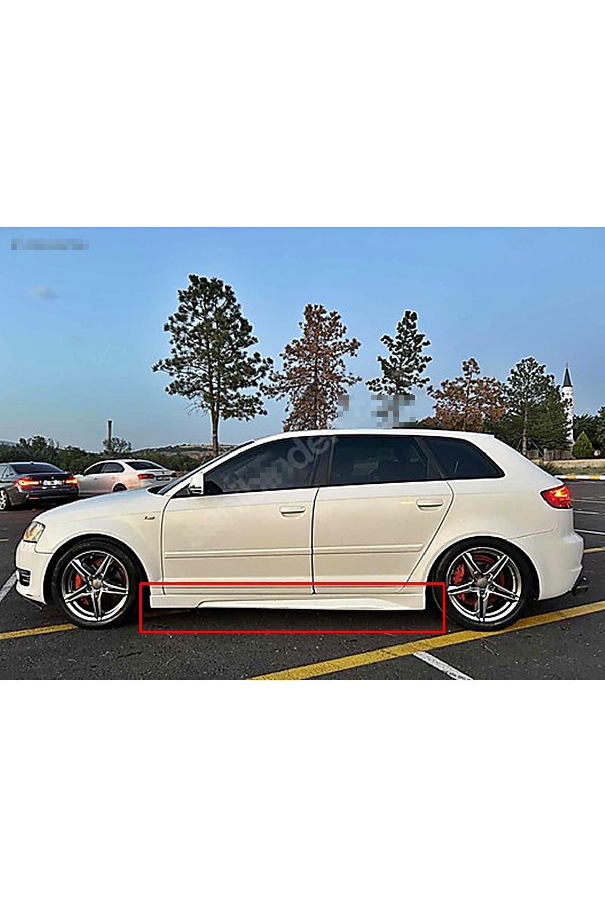 AUDİ A3 8P 4 KAPI MARŞPİYEL - 2003 - 2012 - FİBERGLAS - BOYASIZ