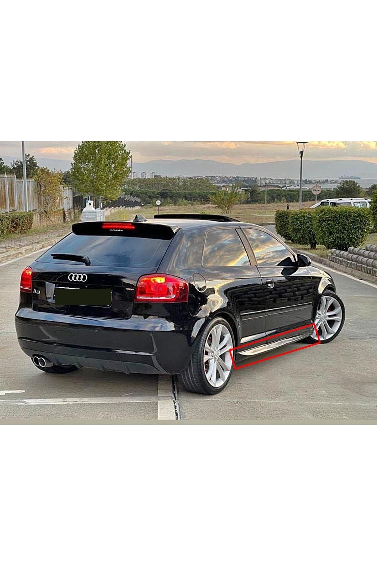 AUDİ A3 8P AERO MARŞPİYEL TEK KAPI - 2004 - 2012 - FİBERGLAS - BOYASIZ
