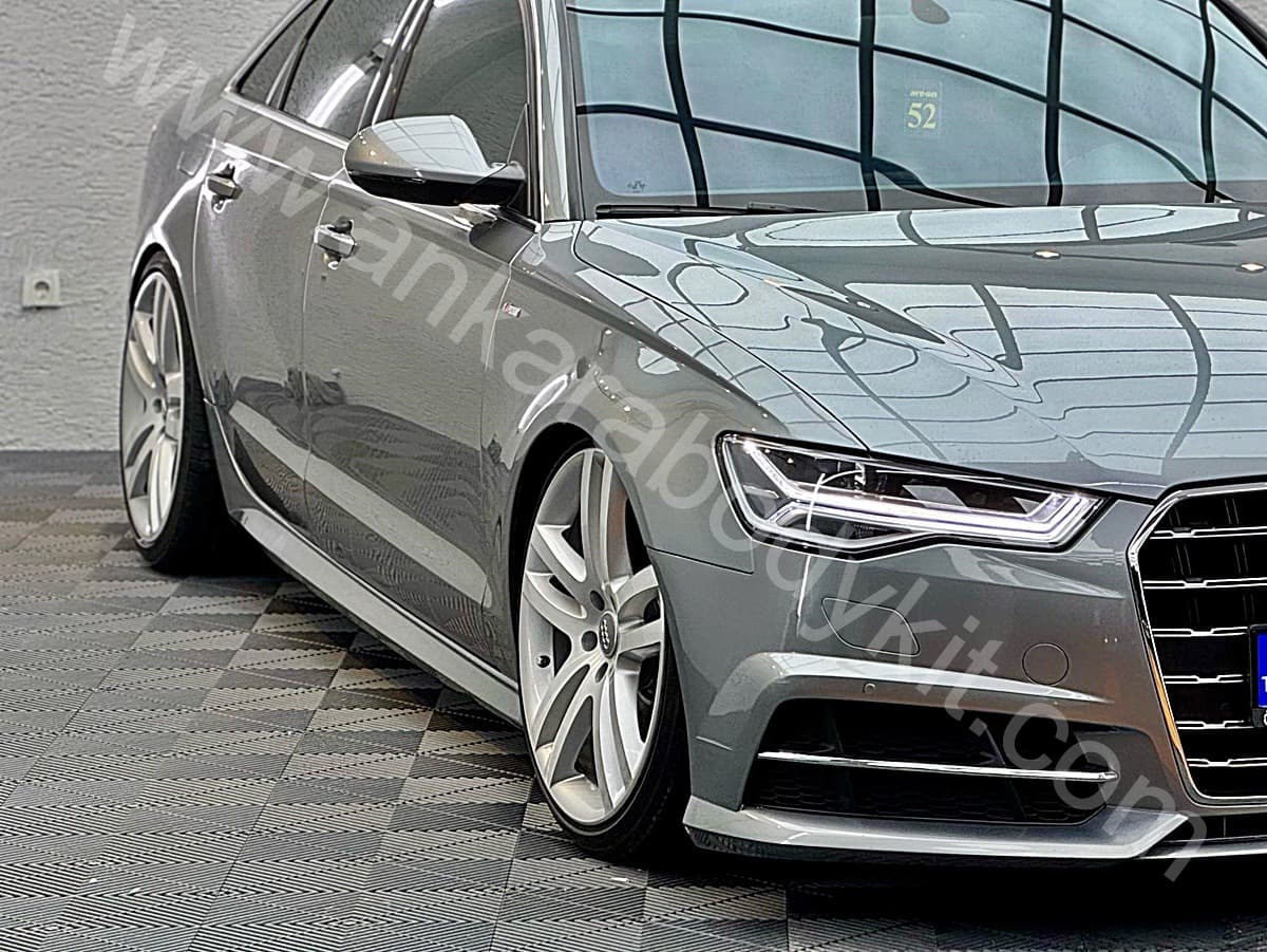 AUDİ A6 C7 KASA DÖNÜŞÜM S LİNE MARŞPİYEL - FİBERGLASS - BOYASIZ
