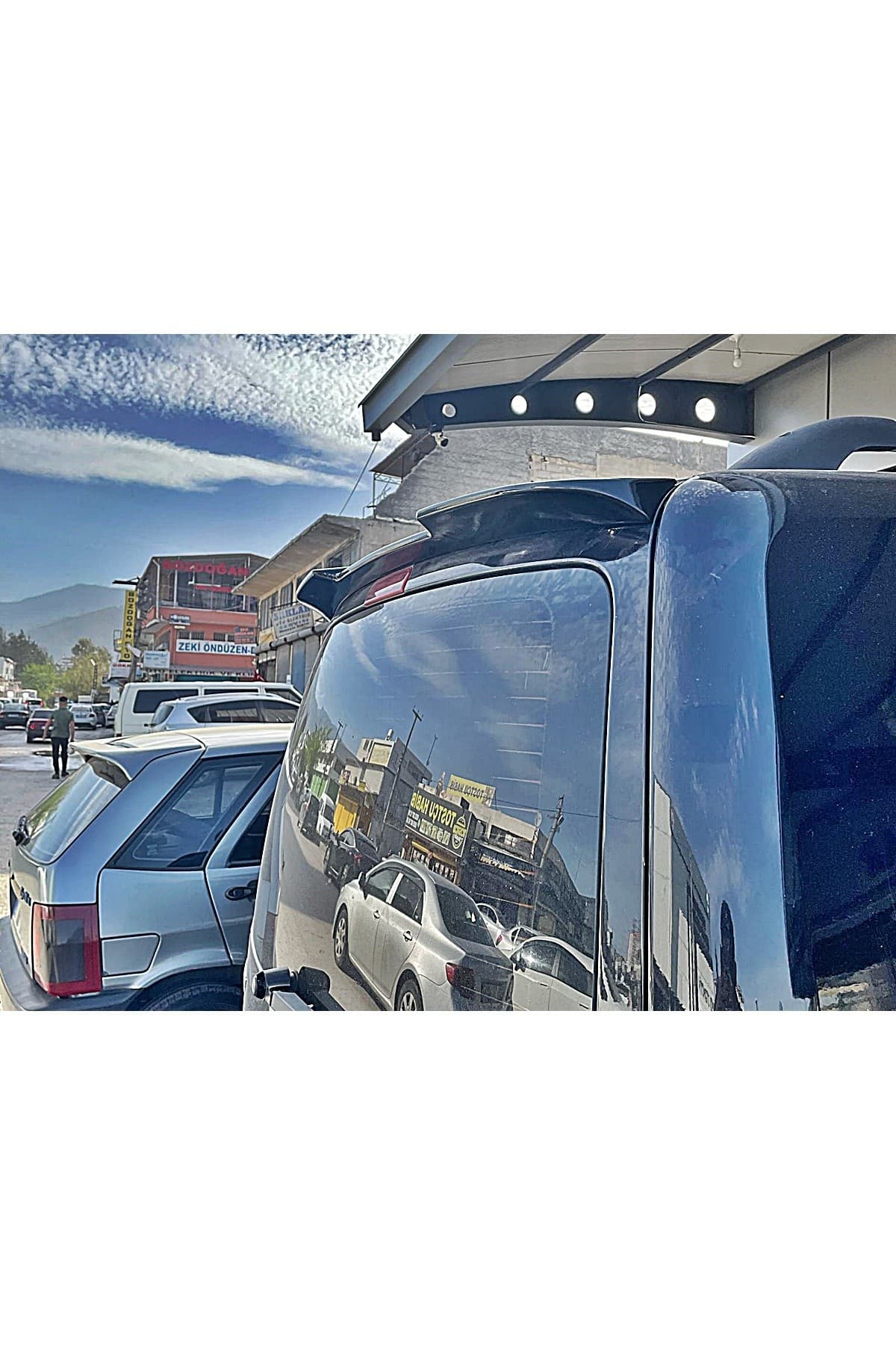 VW CADDY PLASTİK YARASA SPOİLER - 2004 - 2014 BOYASIZ