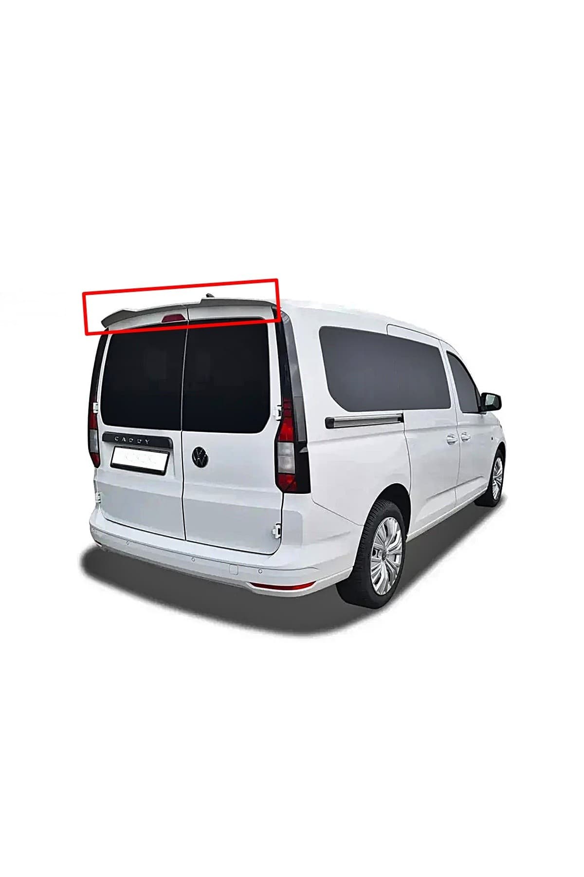 VW YENİ CADDY ÇİFT KAPAK PLASTİK SPOİLER - 2020 - 2025 BOYASIZ