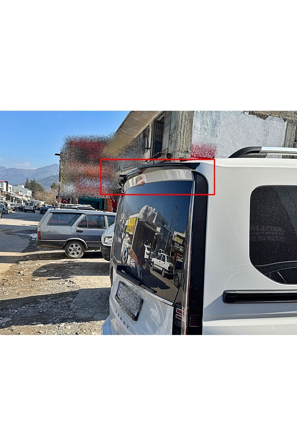 VW YENİ CADDY PLASTİK SPOİLER - BOYASIZ - 2020 - 2025